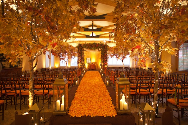 Fall Wedding Scenery